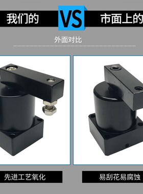 SRC旋转夹紧转角下压气缸H25*90R左/32X90L左40*90/50*90HSR63*90