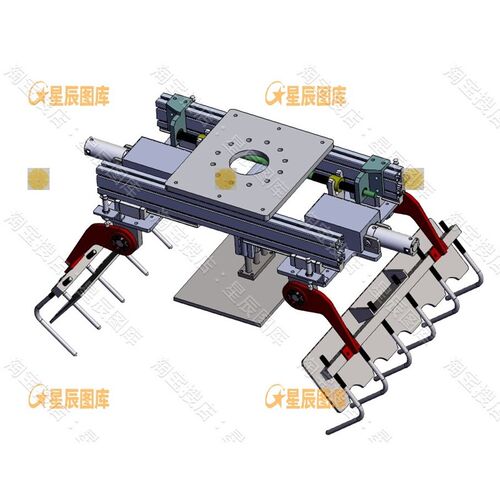 机器人夹具码垛夹具码垛抓手机械爪三维模型库图纸3D数据数模24