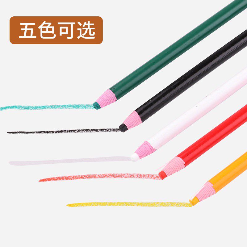 包邮!STANDARD南韩8000手撕拉线蜡笔拉线点位笔服装记号笔白黑橙