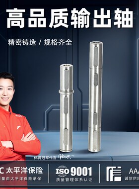 NMRV减速机配件单/双出轴输出轴rv30/40/50/63/75/90/110/130/150