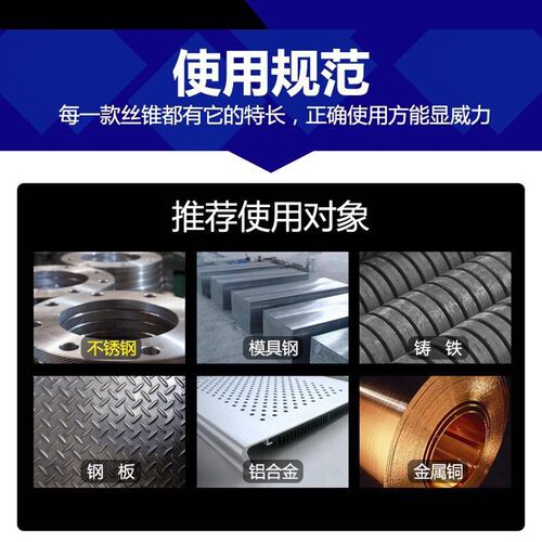 精品管螺纹丝锥 机用丝攻R1/8 R1/4 R1/2 R3/4 NPS3/8 NPSM1/2