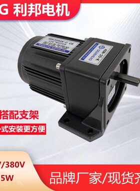 LPG利邦调速电机减速马达4RK25RGN-C/U/Y/4GN20K单相220V三相380V