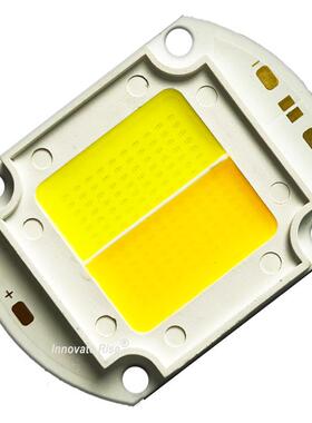 仿集成光源4046COB双色温LED50W-200W2000K-7000K双色COB100W灯珠