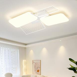 2025年新款客厅卧室吸顶灯简约现代家用玄灯具餐吊灯套餐组合