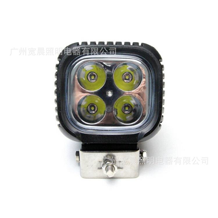 40w led工作灯 汽车越野车led射灯 前杠雾灯 工程机械加装改装灯