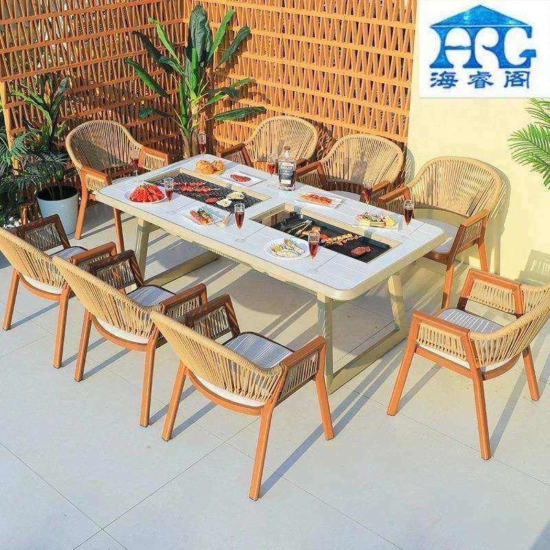 户外庭院桌椅室外休闲露天露台花园院子外摆椅子编藤椅民宿烧烤桌,玩具/童车/益智/积木/模型,毛绒/玩偶/公仔/布艺类玩具,淘宝优惠券,粉丝福利购,淘宝优惠卷