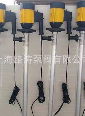 供应HD-E2-V+AL-1200HP插桶泵/手提式电动抽液泵电动油抽油桶泵