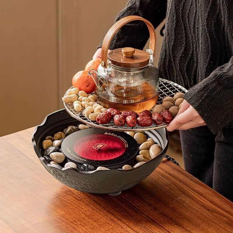 围炉煮茶用室内电陶炉煮茶器具全套烤火炉煮茶茶具套装玻璃茶壶,玩具/童车/益智/积木/模型,毛绒/玩偶/公仔/布艺类玩具,淘宝优惠券,粉丝福利购,淘宝优惠卷