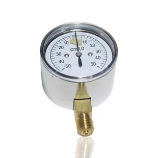 50cmH2O径向M14 1.5 供正负压微压膜盒压力表cmH2O铁壳YE