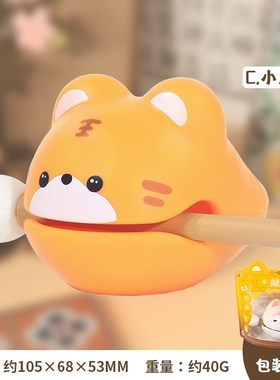 佛系小木鱼桌面摆件治愈情绪稳定B神器治愈办公室工位解压生日礼