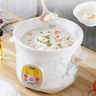 5人 快速全自动电炖锅陶瓷煲汤插电砂锅智能家用熬煮粥M神器2
