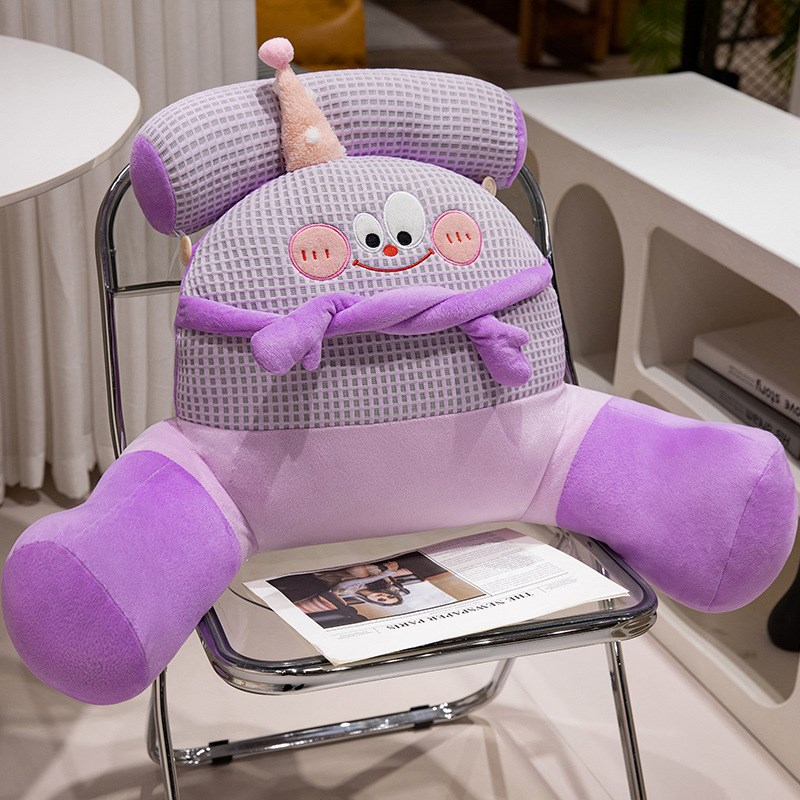 夏季床头靠垫软包护腰靠枕大靠背孕妇沙发抱枕床上看X书枕头可拆