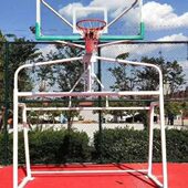 篮球架足球门7 足标准5篮人二合一 人足球门笼一体篮球架式 组合制