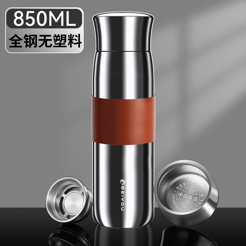 高端无缝316全不锈钢保p温杯男款女2024新款泡茶杯定制logo水杯子