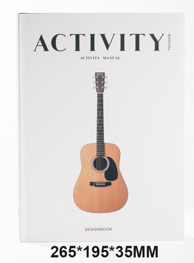 乐器音乐装饰书售楼处客厅书房书架层架桌面软装饰摆件Z样板房真