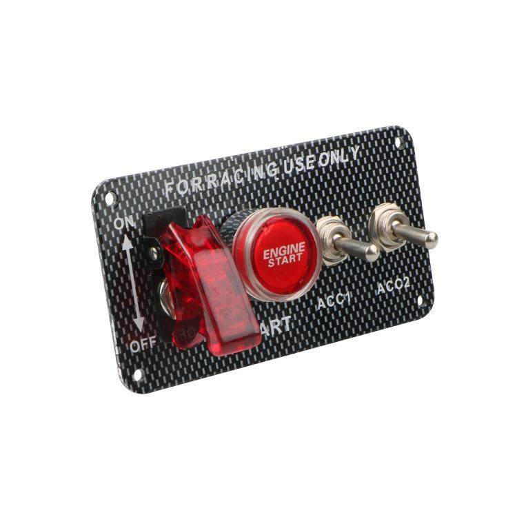 碳纤面板改装防水点火开关赛车点火开关启动配线束 4位面板开关,电子元器件市场,其它元器件,淘宝优惠券,粉丝福利购,淘宝优惠卷