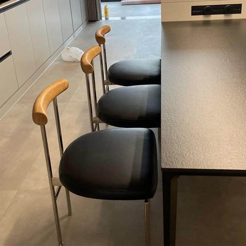 北欧餐椅极简咖啡厅靠背椅实木靠背椅轻奢简约不锈钢餐椅铁艺椅子,电子元器件市场,其它元器件,淘宝优惠券,粉丝福利购,淘宝优惠卷