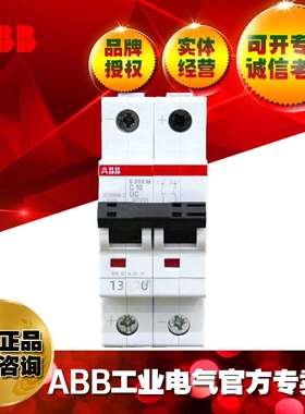 ABB直流专用微型断路器 空开 S202M-C2DC;10120672