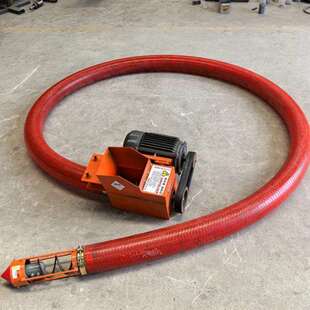 厂家直发螺旋输送机 长度3-30米软管吸粮机 工地灰沙绞龙提升机