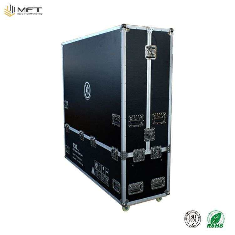 航空箱铝箱拉杆箱密码锁铝合金仪器箱 eva防震垫周转箱