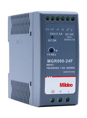 Mibbo米博MGR 系列开关电源超薄导轨安装电源