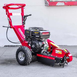 山东晟合手推式树桩研磨机 小型汽油树墩粉碎机 树根清理打碎机