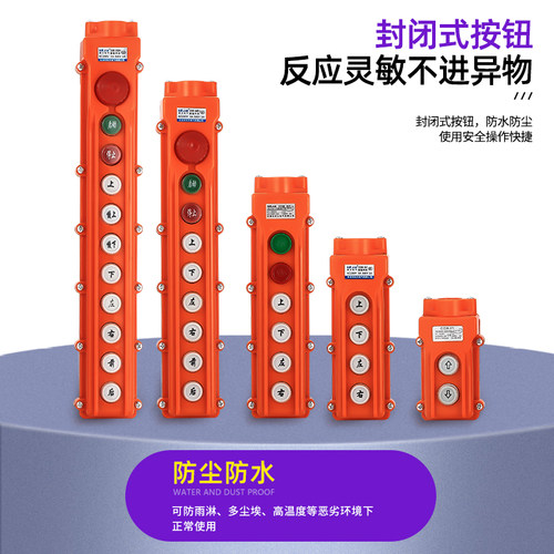 行车按钮COB-61 62A 63A 64A 65A控制开关起重机开关电动葫芦开关
