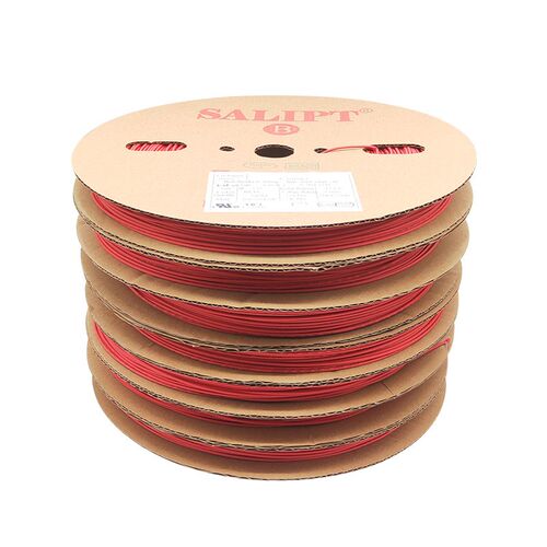 红色热缩管绝缘套管 UL环保阻燃1/2/3/4/5/6/10/12/20mm整卷包邮