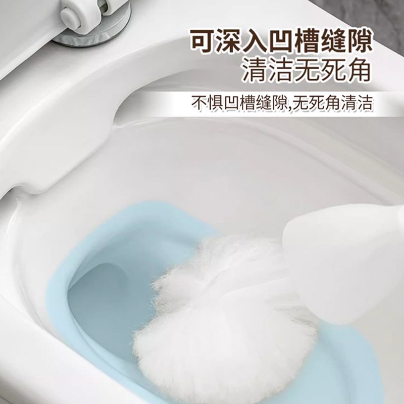 软毛浴缸刷脸盆刷挤水型马桶刷长柄软毛马桶刷酒店马桶专用刷