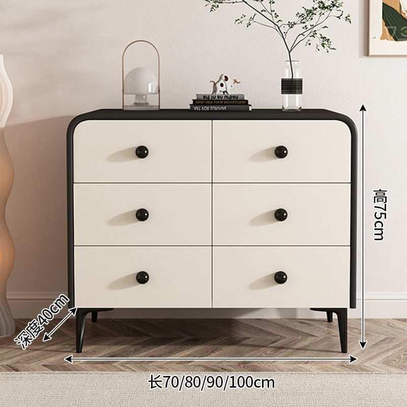 轻奢实木斗柜现代简约六八斗柜大容量客厅抽屉边柜卧室立柜收纳柜