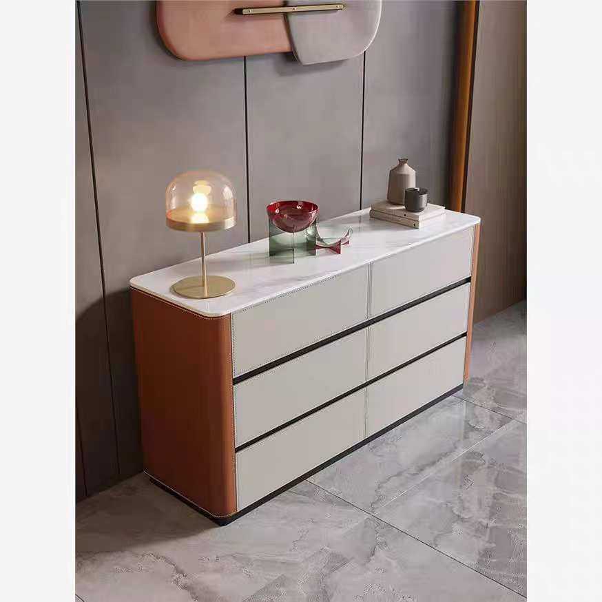 设计师客厅马鞍皮岩板储物柜六抽卧室收纳柜免安装六斗柜九斗柜,农机/农具/农膜,其它农用工具,淘宝优惠券,粉丝福利购,淘宝优惠卷