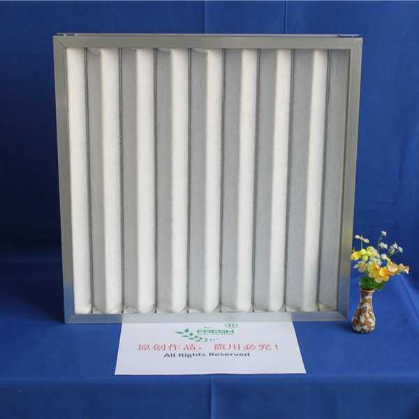 G4龙骨架铝框可拆卸防尘粗效滤网 初效可清洗折叠式子母架过滤器