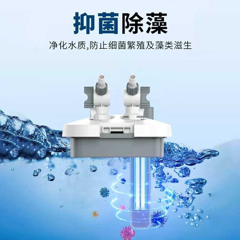 捷宝过滤器鱼缸过滤桶三合一净水静音循环泵外挂滤筒外置滤盒草缸