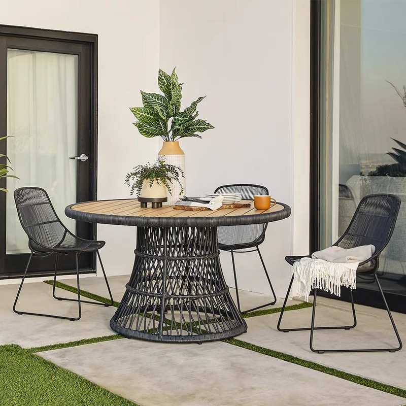 户外桌椅露天庭院花园藤编休闲椅露台防水防晒藤椅家具组合防腐木,农机/农具/农膜,其它农用工具,淘宝优惠券,粉丝福利购,淘宝优惠卷