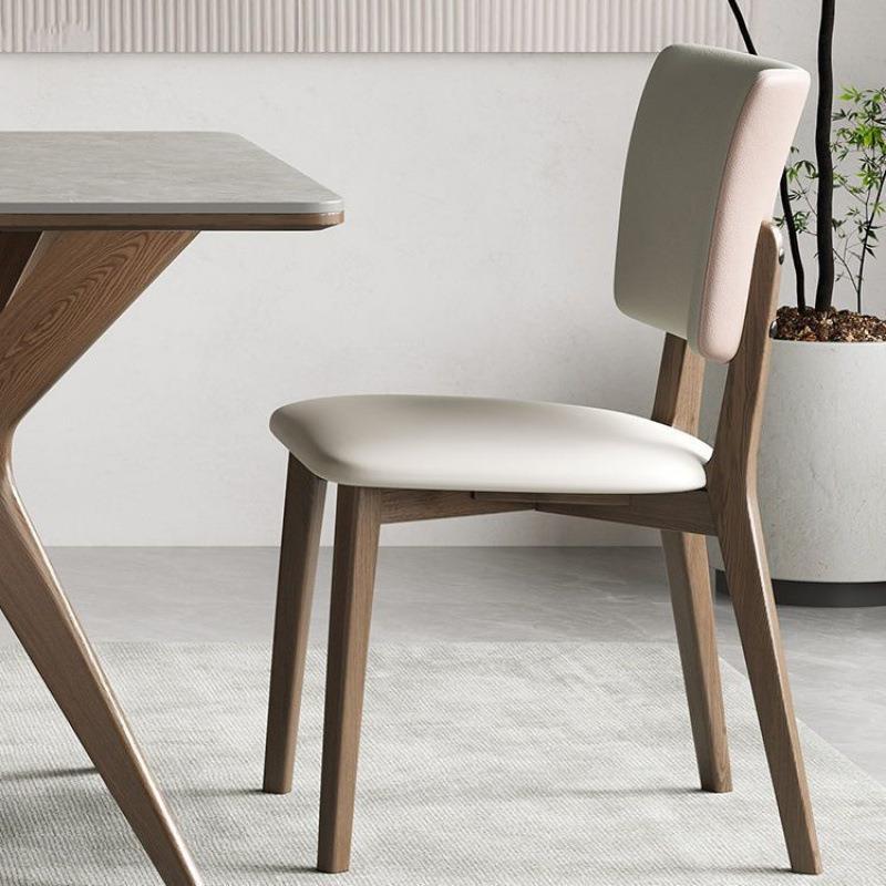 CSP1北欧全实木岩板餐桌家用小户型现代简约设计师白蜡木吃饭