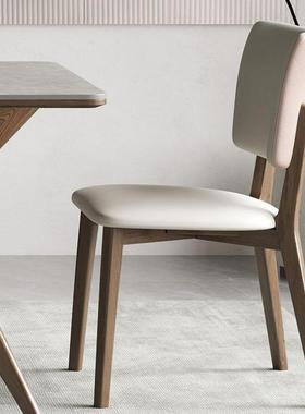 CSP1北欧全实木岩板餐桌家用小户型现代简约设计师白蜡木吃饭