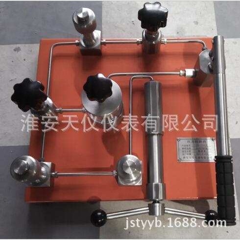 压力表校验器 厂家直销压力校验台 压力发生装置 台式手动油压泵