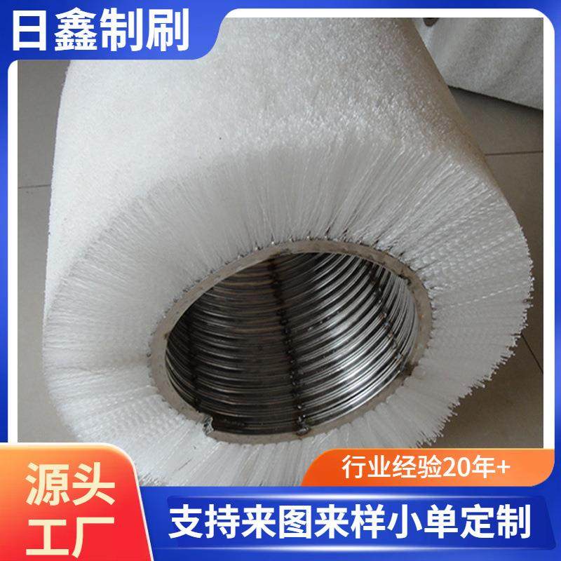 厂家直供内外绕弹簧刷尼龙丝清洁钢丝除锈缠绕式工业毛刷各种规格