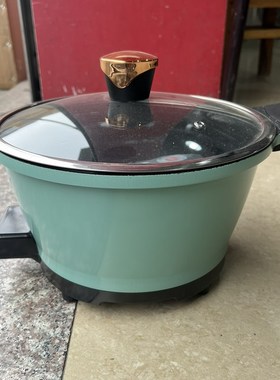 星箭26 cm迷你锅煎烤烙煎多用W锅不粘麦饭石