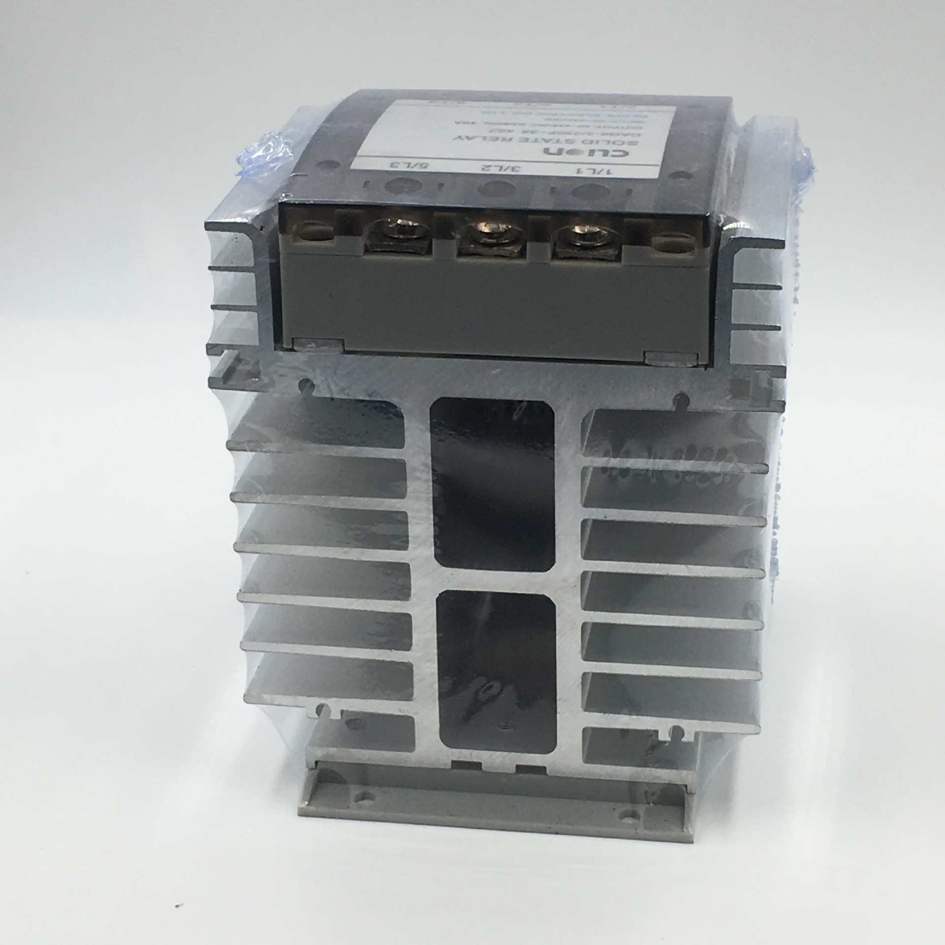 原装欣大CLION导轨式三相固体继电器 CAG6-3/250F-38 40Z配散热器