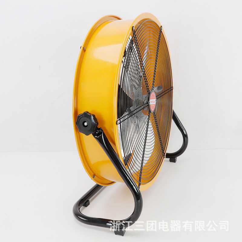 QMF趴地扇工业大功率台式落地大风力工厂工地三档可调12寸电风扇