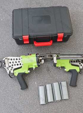 矿用气动锚网连扣机LWQ-15巷道支护锚网钉扣机钢丝网钉装机