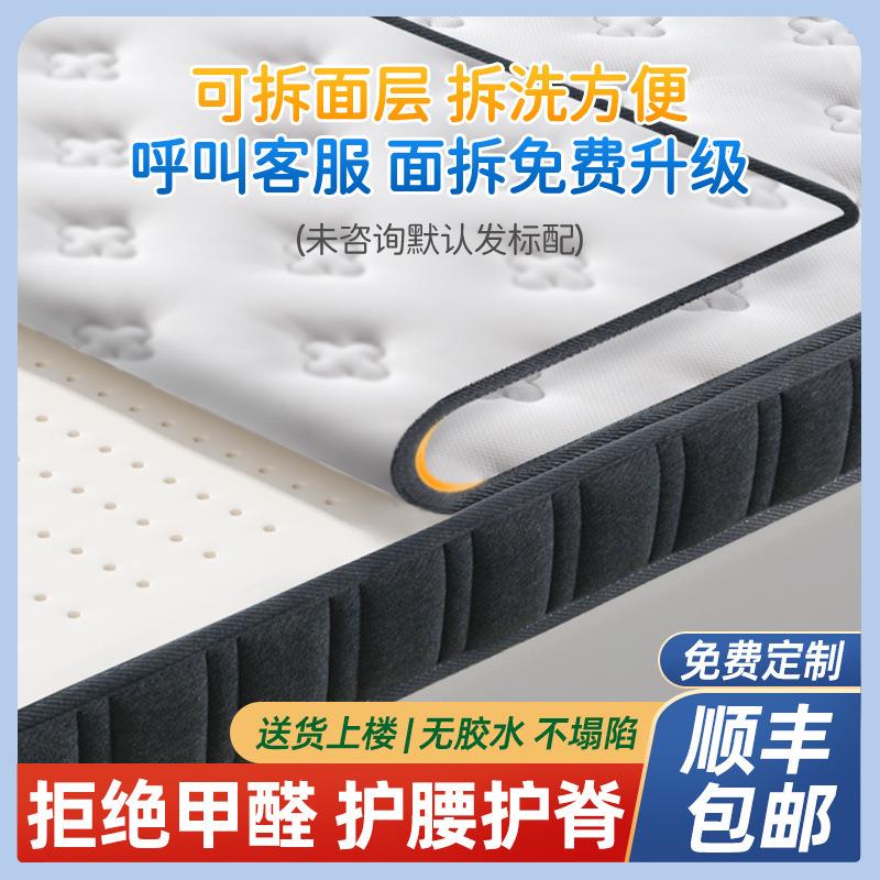 环保椰棕偏硬床垫加厚乳胶床垫子异形折叠拆洗榻榻米