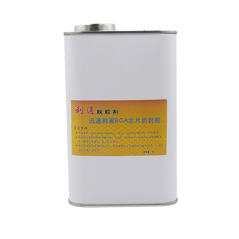 利通除胶剂解胶剂拆胶液大桶1L4L汽车脱胶水BGA快速溶胶卸胶