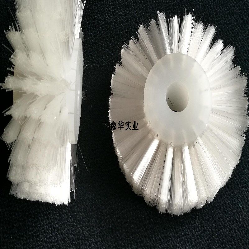 多用途尼龙圆毛刷塑芯尼龙抛光打磨除屑轮刷工业毛刷子 非标定制