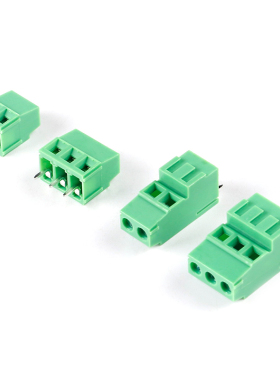 KF128L/H-5.08-2P/3P直插5.08mm间距螺钉式PCB接线端子低位可拼接