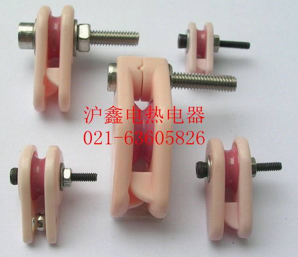 纺织陶瓷 防跳线器YH-002 陶瓷轮 多轴绕线机专用防跳线轮 M4x26