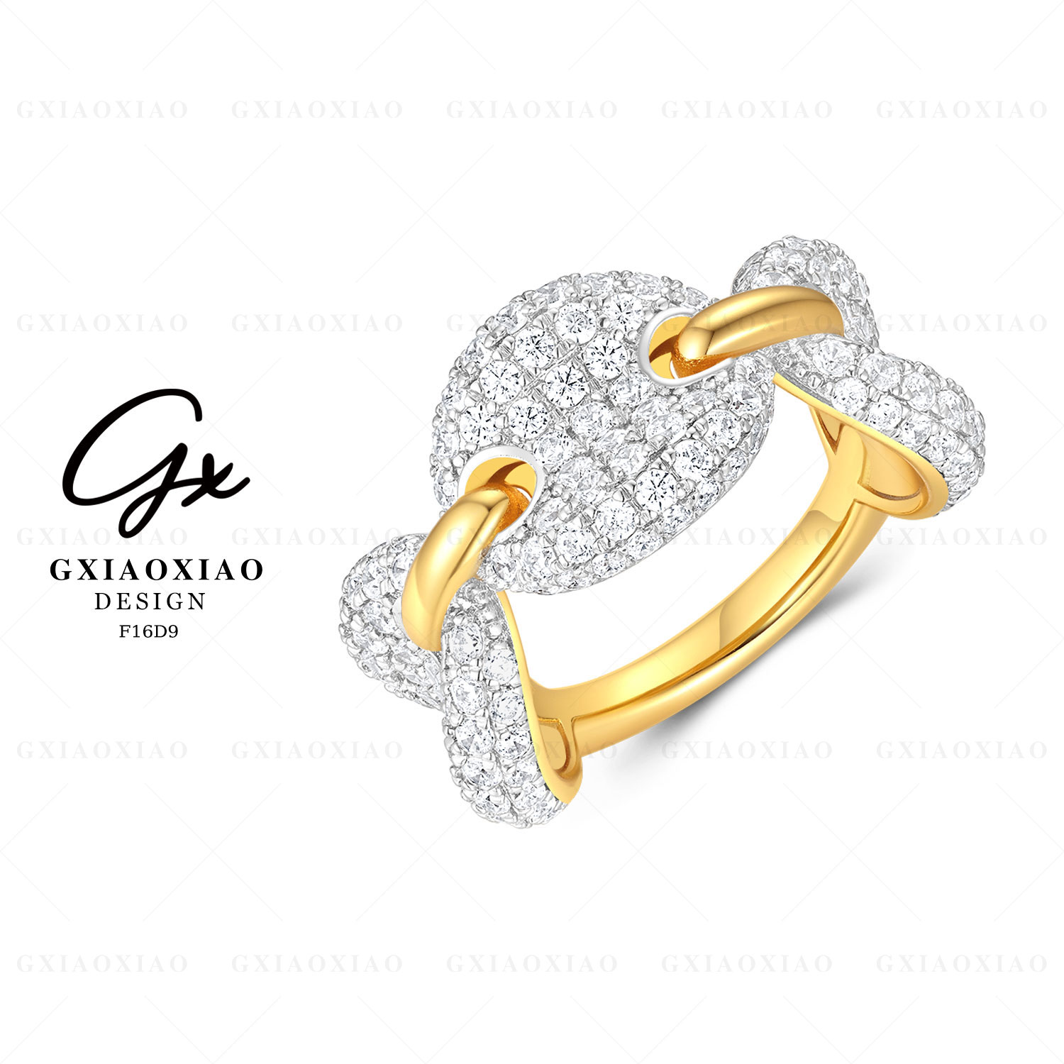 【满星闪闪】高级感猪鼻子戒指