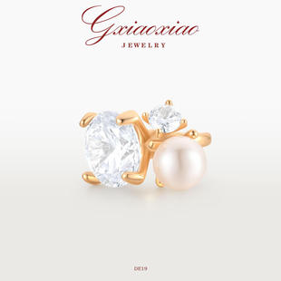 轻奢气质时尚 精致优雅百搭耳夹 DE19 XIAOXIAO