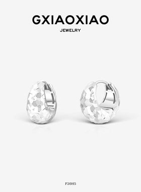 G XIAOXIAO【碎影】气质高级简约百搭碎闪感耳环女F20H5生日礼物